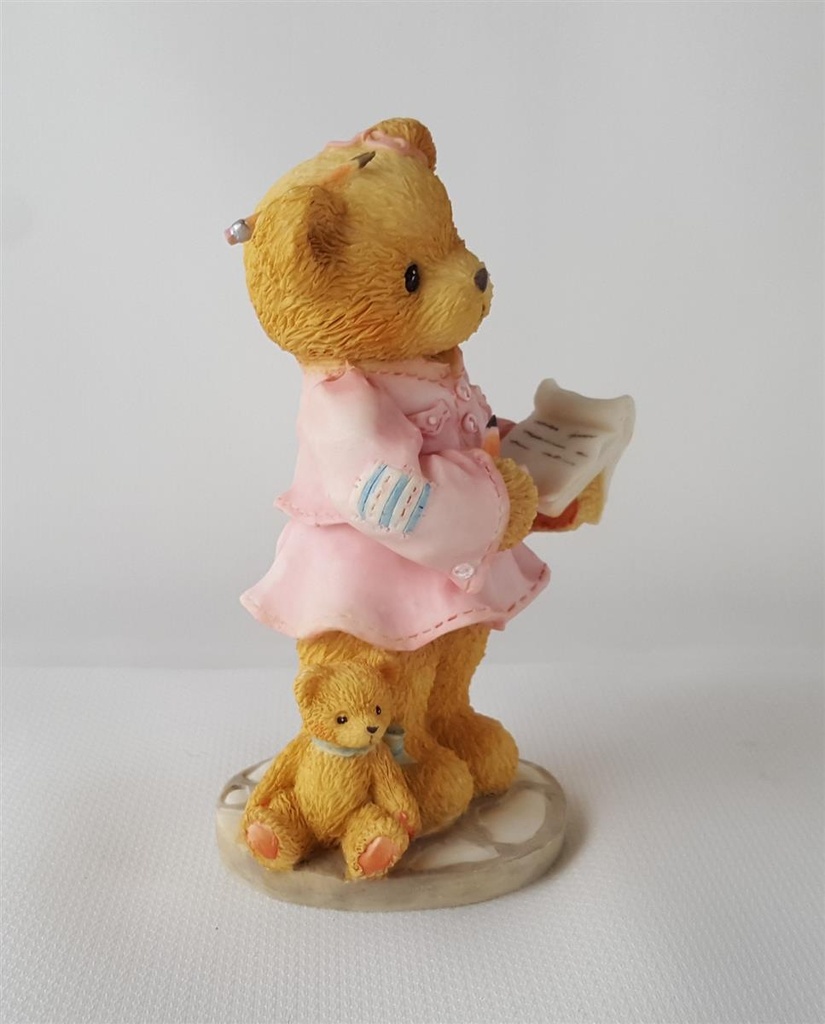 [45812895] Figur Cherished Teddies Members Only Figurine Hilary Hugabear 1995 gebraucht - sehr gut Bild 2