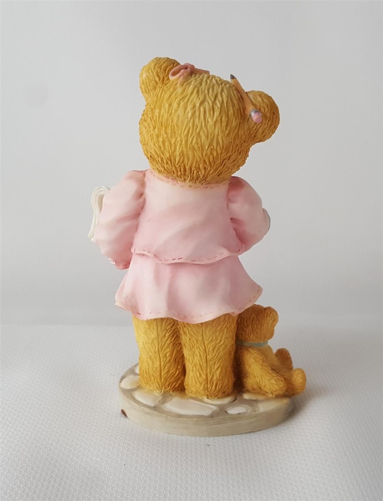 [45812895] Figur Cherished Teddies Members Only Figurine Hilary Hugabear 1995 gebraucht - sehr gut Bild 3