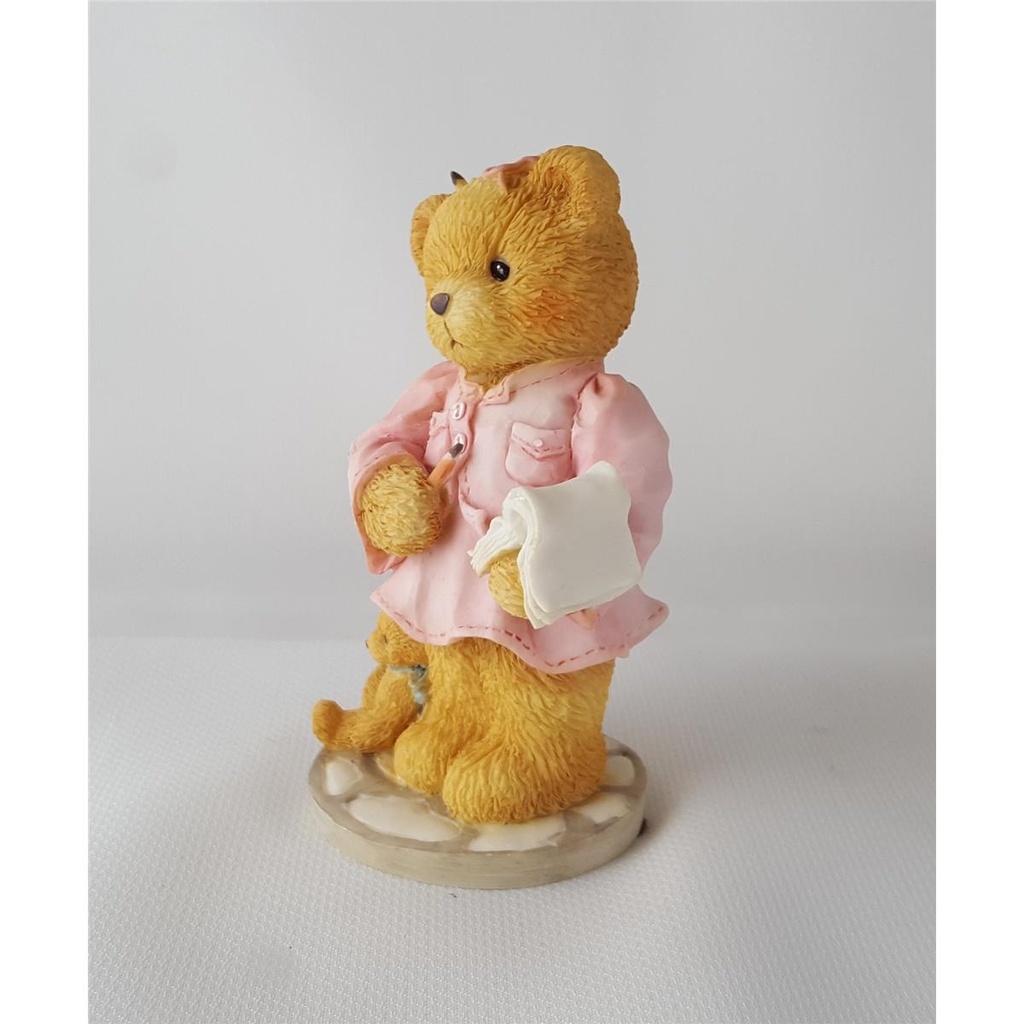[45812895] Figur Cherished Teddies Members Only Figurine Hilary Hugabear 1995 gebraucht - sehr gut Bild 4