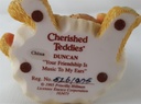 [45812898] Figur Cherished Teddies Duncan Your Friendship Is Music To My Ears 1995 gebraucht - sehr gut Bild 5