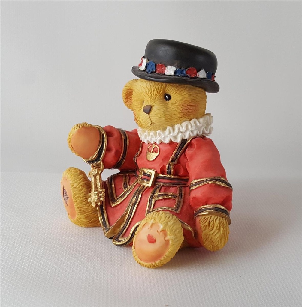 [45812901] Figur Cherished Teddies Bertie Friends Forever Near Or Far 1995 gebraucht - sehr gut Bild 4