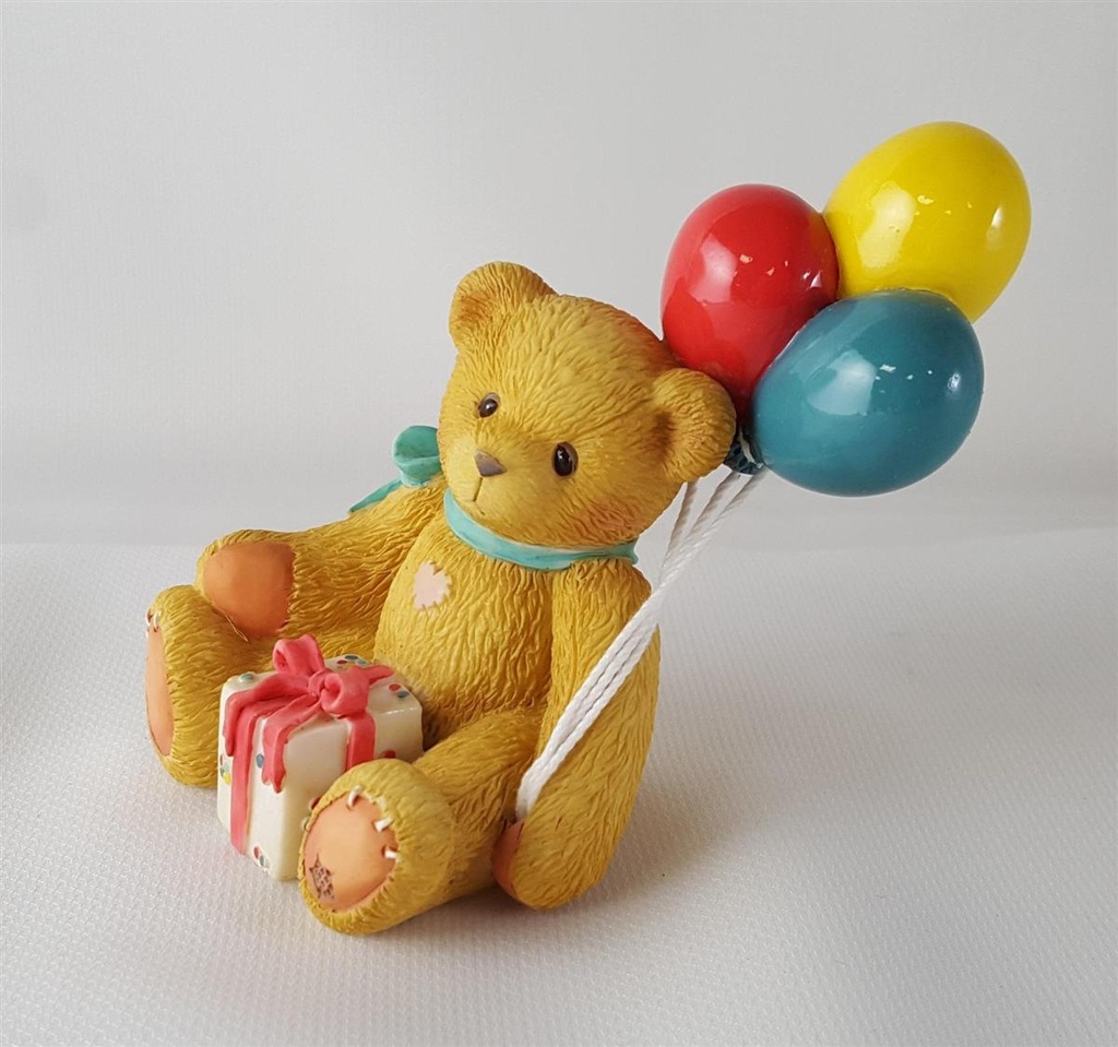 [45812903] Figur Cherished Teddies Nina Event Figurine Beary Happy Wishes 1996 gebraucht - sehr gut Bild 4
