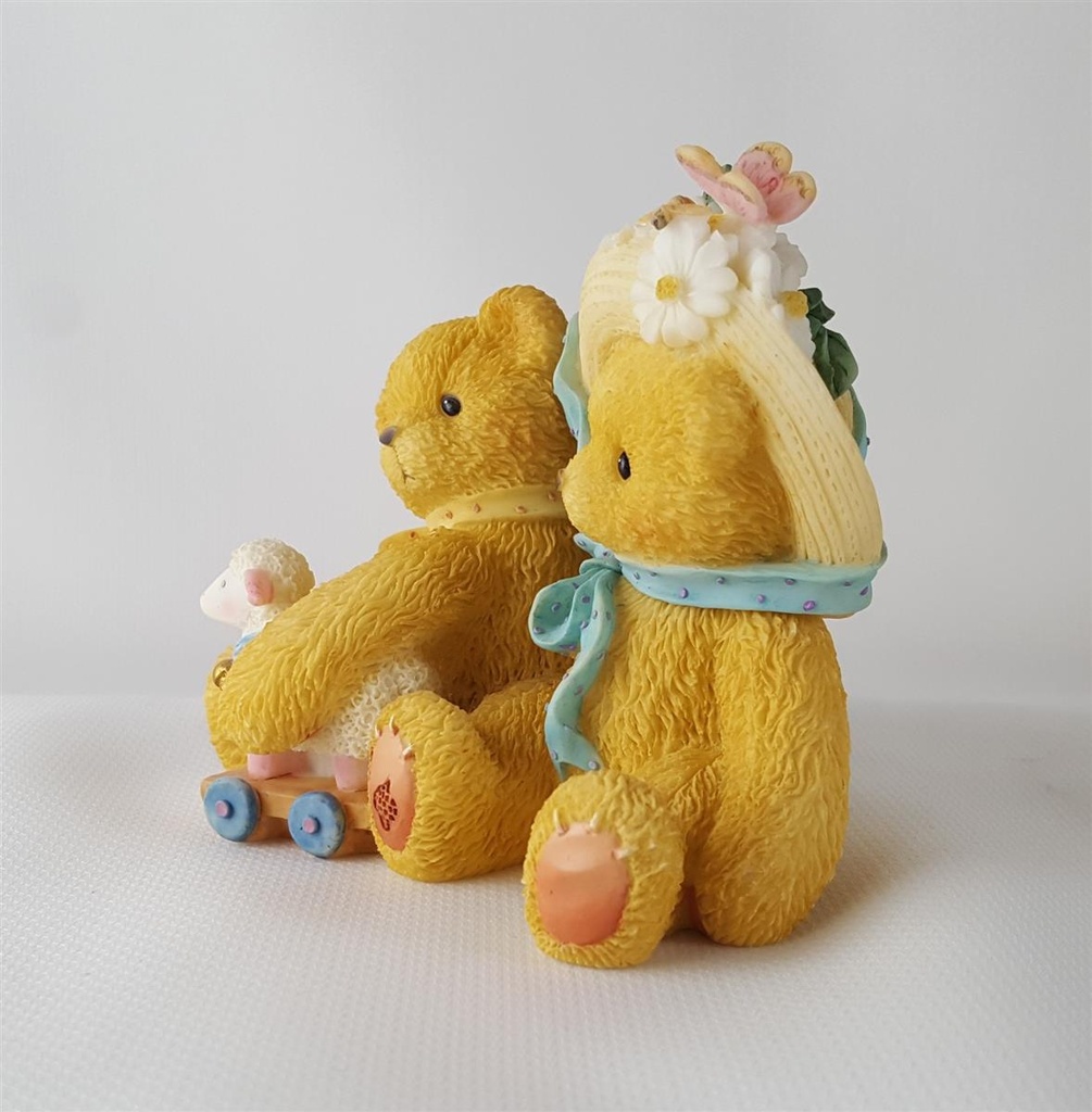 [45812919] Figur Cherished Teddies Chelsea And Daisy Old Friends Always Find Their Way Back 1999 gebraucht - sehr gut Bild 4