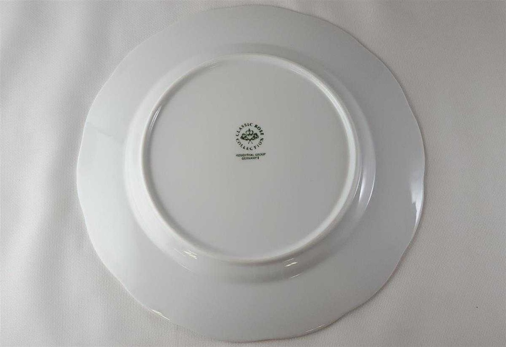 [45812925] Speiseteller Essteller 26 cm Rosenthal Monbijou grüne Ranke gebraucht - gut Bild 3