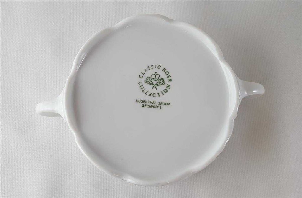 [45812927] Suppentasse Rosenthal Monbijou grüne Ranke gebraucht - sehr gut Bild 4