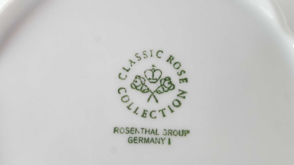[45812927] Suppentasse Rosenthal Monbijou grüne Ranke gebraucht - sehr gut Bild 5