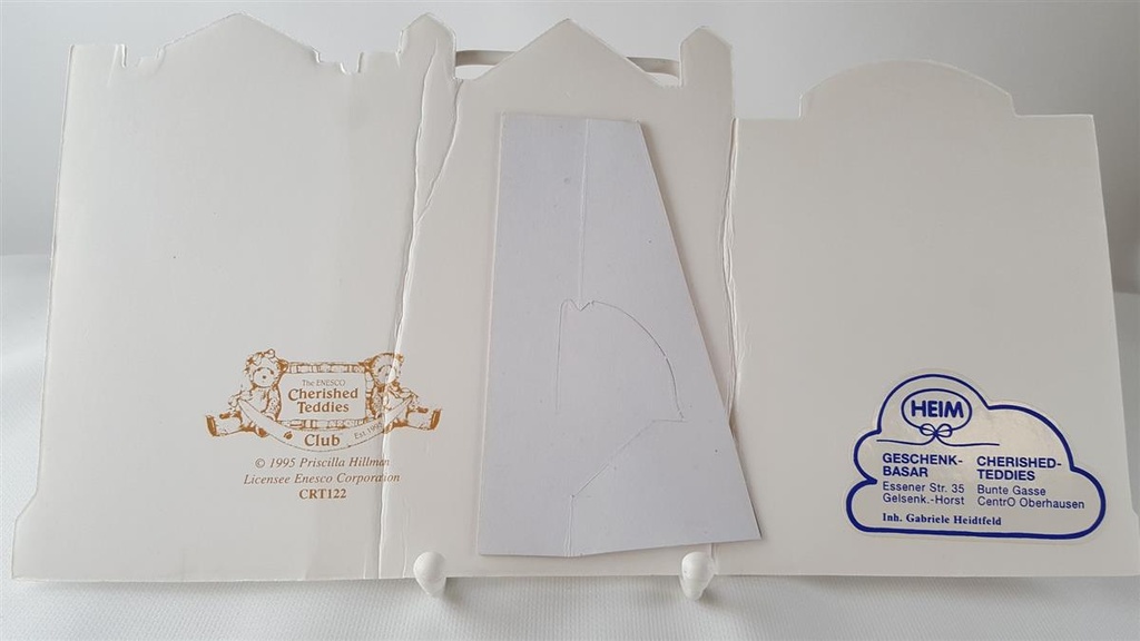 [45812942] Figur Cherished Teddies Backdrop Club 1995 gebraucht - gut Bild 3