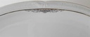 [45812943] Servierplatte Speiseplatte Fleischplatte Steakplatte 33,8x22,8 cm Zeh Scherzer Reliefdekor Platinrand Weiß gebraucht - gut Bild 6