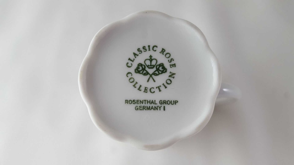 [45812947] Milchkännchen Rosenthal Monbijou grüne Ranke gebraucht - sehr gut Bild 5