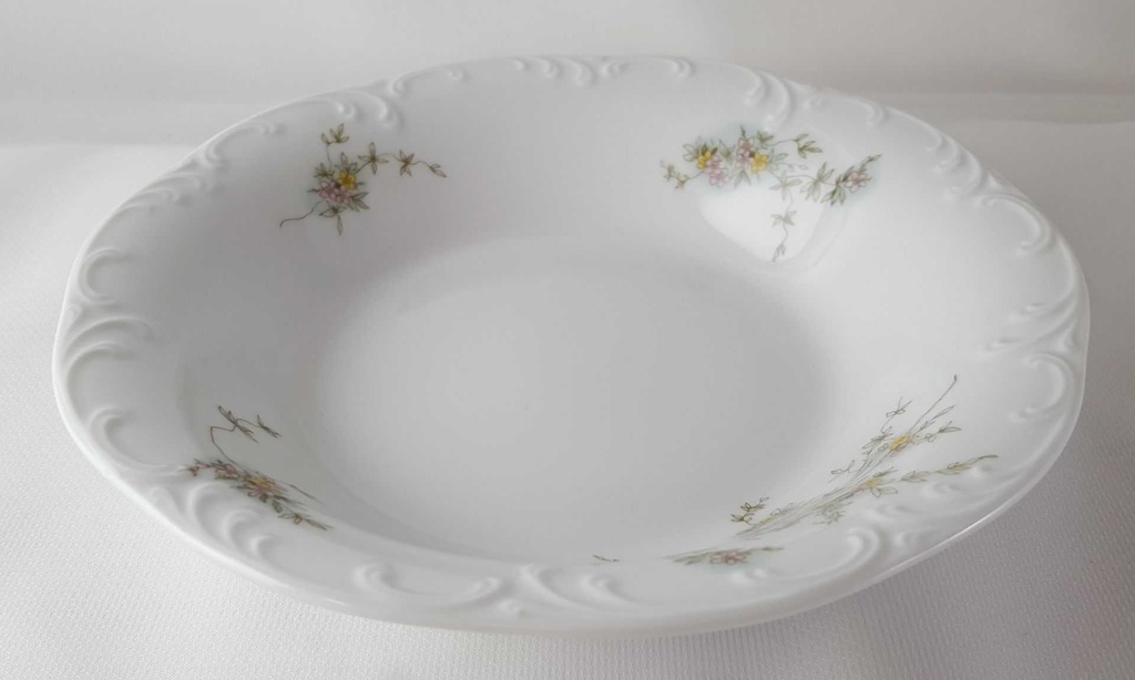 [45812951] Salatschale 19 cm Rosenthal Monbijou grüne Ranke gebraucht - sehr gut Bild 2