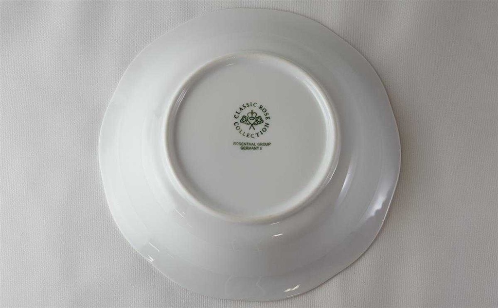 [45812951] Salatschale 19 cm Rosenthal Monbijou grüne Ranke gebraucht - sehr gut Bild 4
