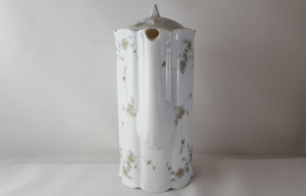 [45812952] Kaffeekanne 1,4 L Rosenthal Monbijou grüne Ranke gebraucht - sehr gut Bild 2
