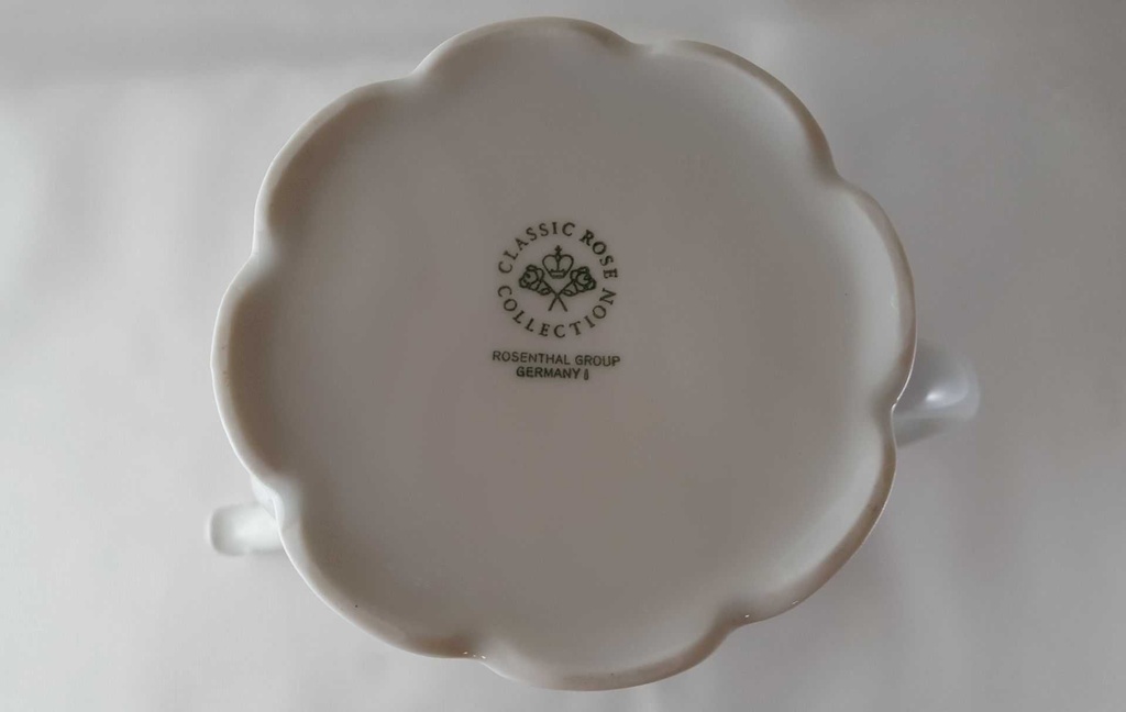 [45812952] Kaffeekanne 1,4 L Rosenthal Monbijou grüne Ranke gebraucht - sehr gut Bild 7