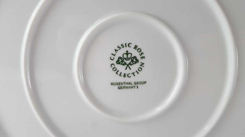 [45812954] Suppenterrine 2 L Rosenthal Monbijou grüne Ranke gebraucht - sehr gut Bild 6