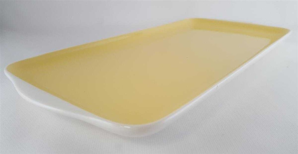 [45812959] Kuchenplatte Villeroy & Boch Mettlach Saar Gelb gebraucht - defekt Bild 2