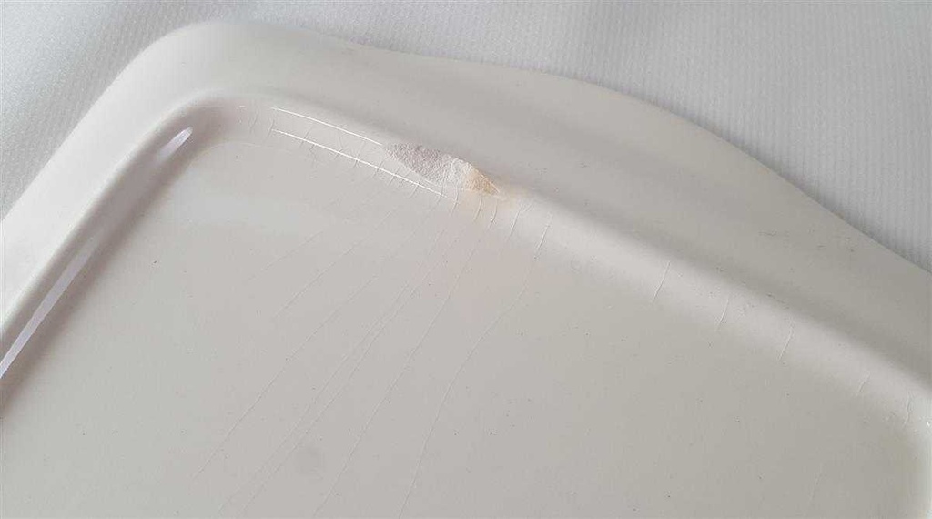 [45812960] Kuchenplatte Villeroy & Boch Mettlach Saar Violett gebraucht - sehr gut Bild 3