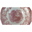 [45813002] Schüssel Servierschüssel 21,7 cm Enoch Wedgwood Woodland Rot gebraucht - gut Bild 2
