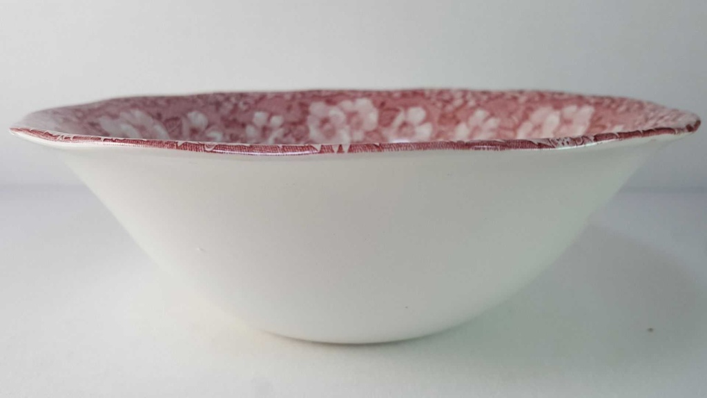 [45813002] Schüssel Servierschüssel 21,7 cm Enoch Wedgwood Woodland Rot gebraucht - gut Bild 3