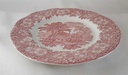 [45813004] Speiseteller Essteller 24,7 cm Enoch Wedgwood Woodland Rot gebraucht - akzeptabel Bild 3
