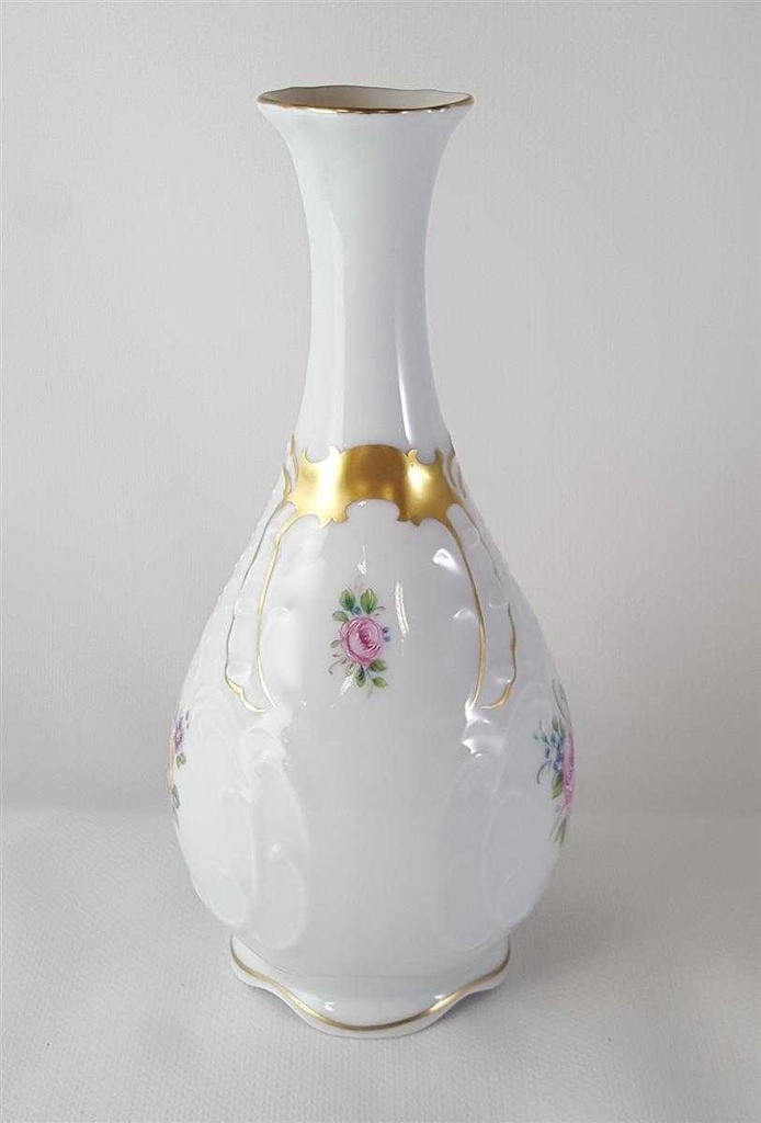 [45813020] Vase 18,5 cm Lindner Porzellan Residenz Gold gebraucht - sehr gut Bild 3