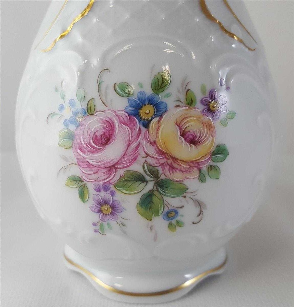[45813020] Vase 18,5 cm Lindner Porzellan Residenz Gold gebraucht - sehr gut Bild 5