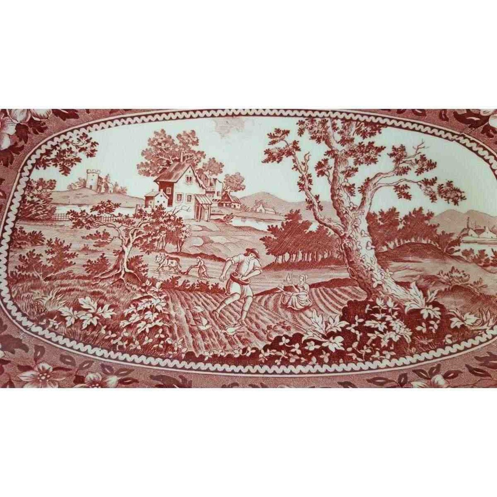 [45813024] Brotschale Villeroy & Boch Rusticana Rot gebraucht - gut Bild 4