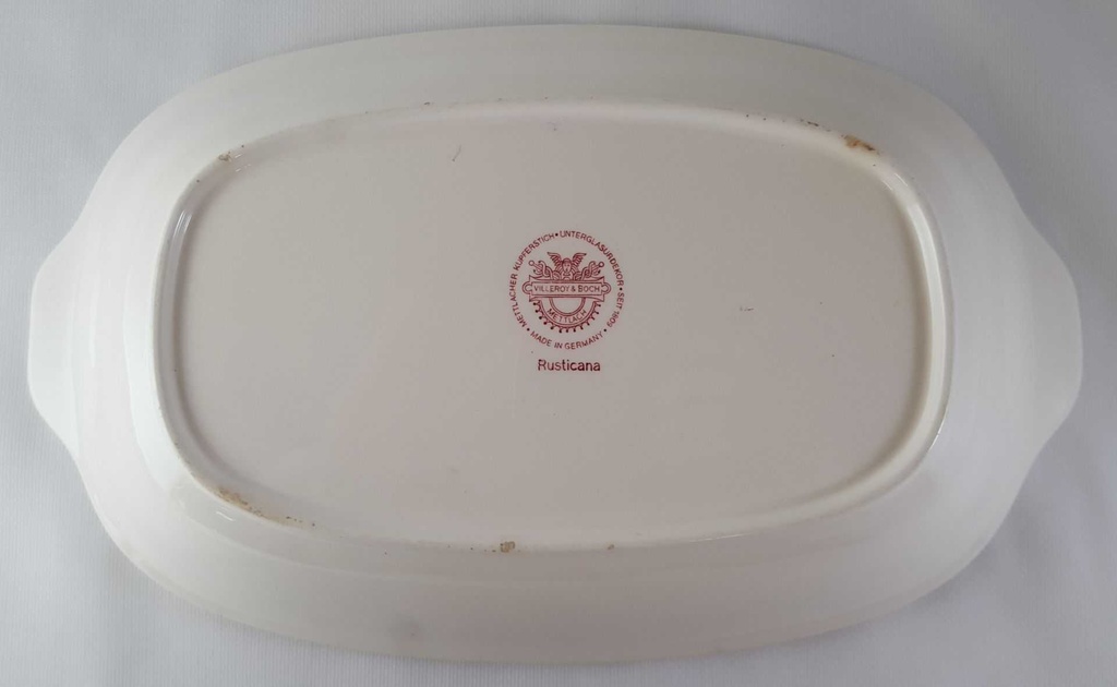 [45813024] Brotschale Villeroy & Boch Rusticana Rot gebraucht - gut Bild 5