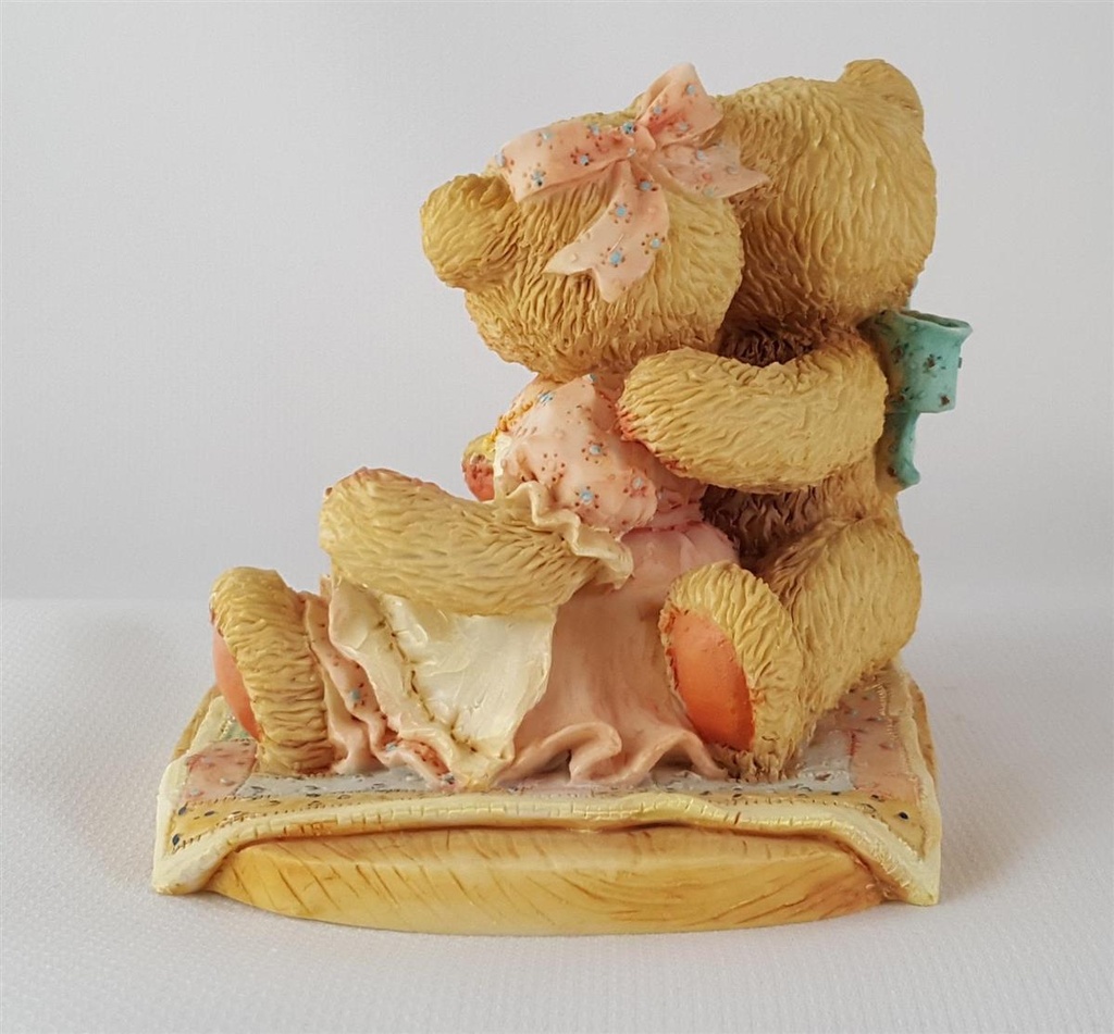 [45813038] Figur Cherished Teddies Nathaniel & Nellie It´s Twice As Nice With You 1991 gebraucht - sehr gut Bild 2