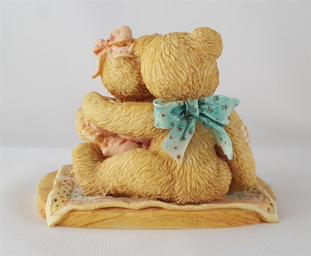 [45813038] Figur Cherished Teddies Nathaniel & Nellie It´s Twice As Nice With You 1991 gebraucht - sehr gut Bild 3