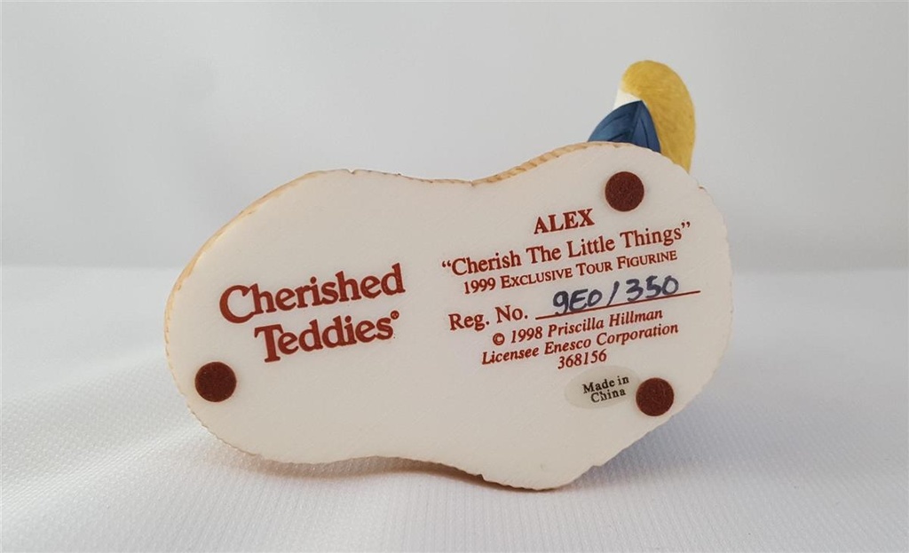 [45813048] Figur Cherished Teddies Alex Cherish The Little Things 1998 gebraucht - sehr gut Bild 5