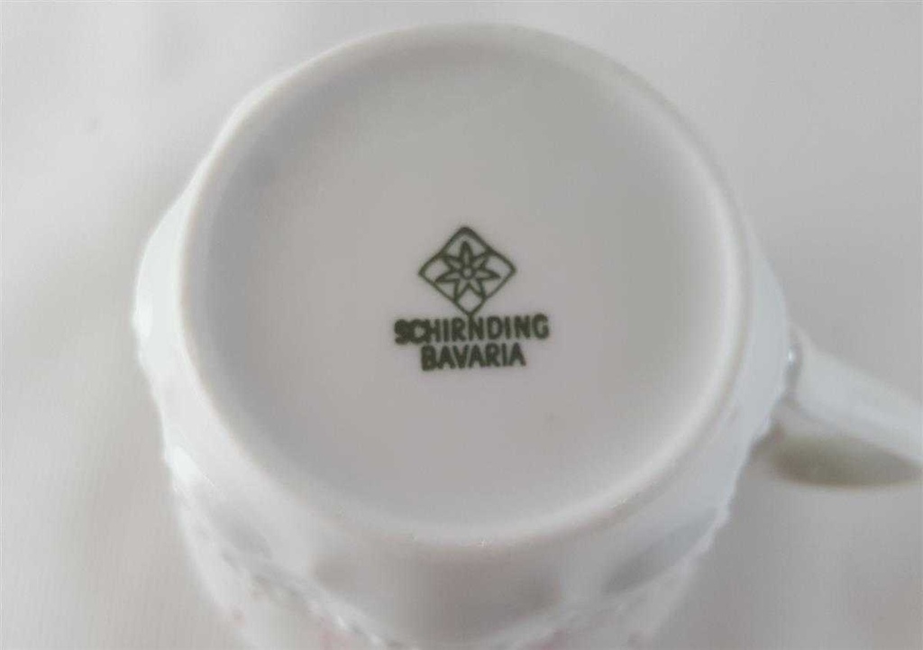 [45813112] Kaffeetasse Tasse Schirnding Bavaria Opera rosa Dekor Bild 6