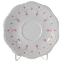 [45813115] Untertasse für Kaffee 14,2 cm Schirnding Bavaria Opera rosa Dekor gebraucht - gut Bild 2
