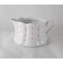 [45813117] Sauciere mit Teller 2tlg Schirnding Bavaria Opera rosa Dekor gebraucht - sehr gut Bild 6