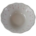 [45813119] Schüssel Servierschüssel 22,2 cm Schirnding Bavaria Opera rosa Dekor gebraucht - gut Bild 2