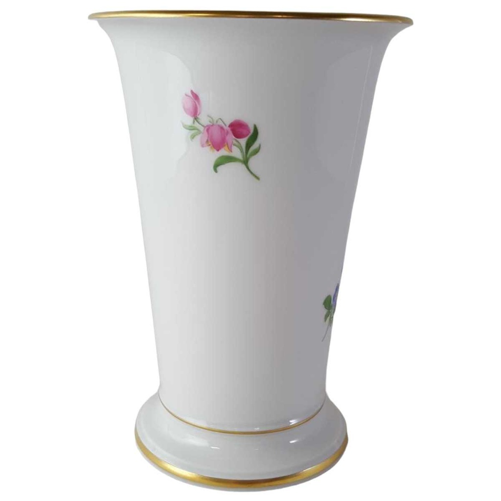 [45813144] Blumenvase 14,3 cm Meissen Blumendekor Blumen gebraucht - neuwertig Bild 2