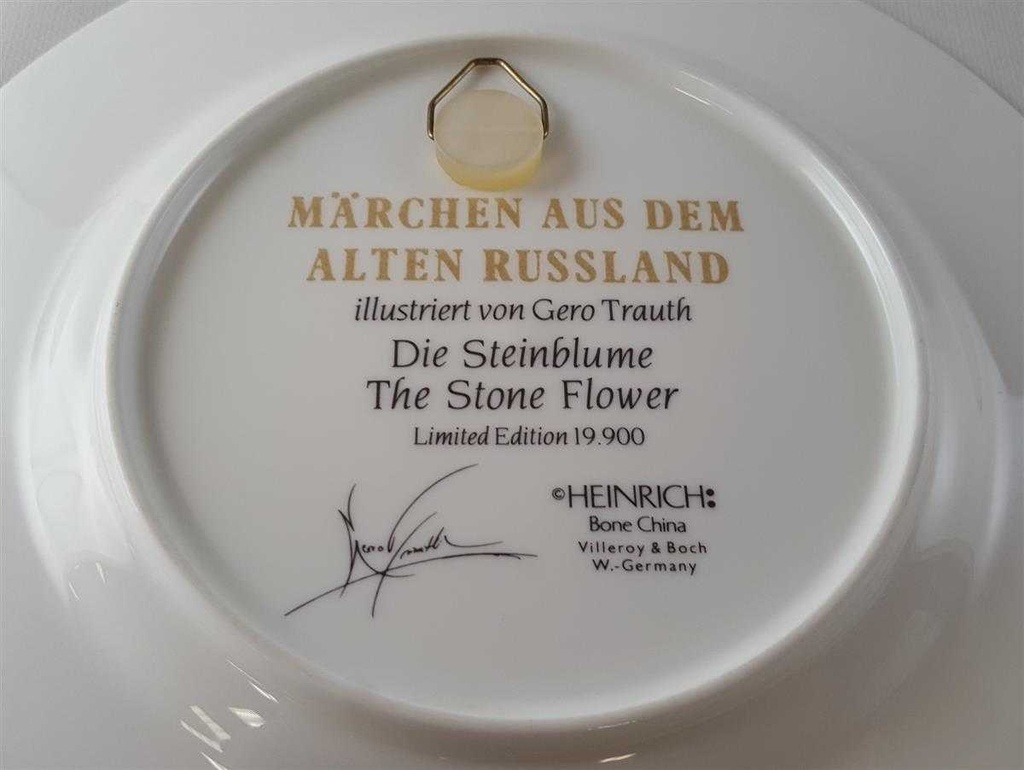 [45813161] Wandteller Villeroy & Boch Heinrich Zaubermärchen Russland gebraucht - sehr gut Bild 6