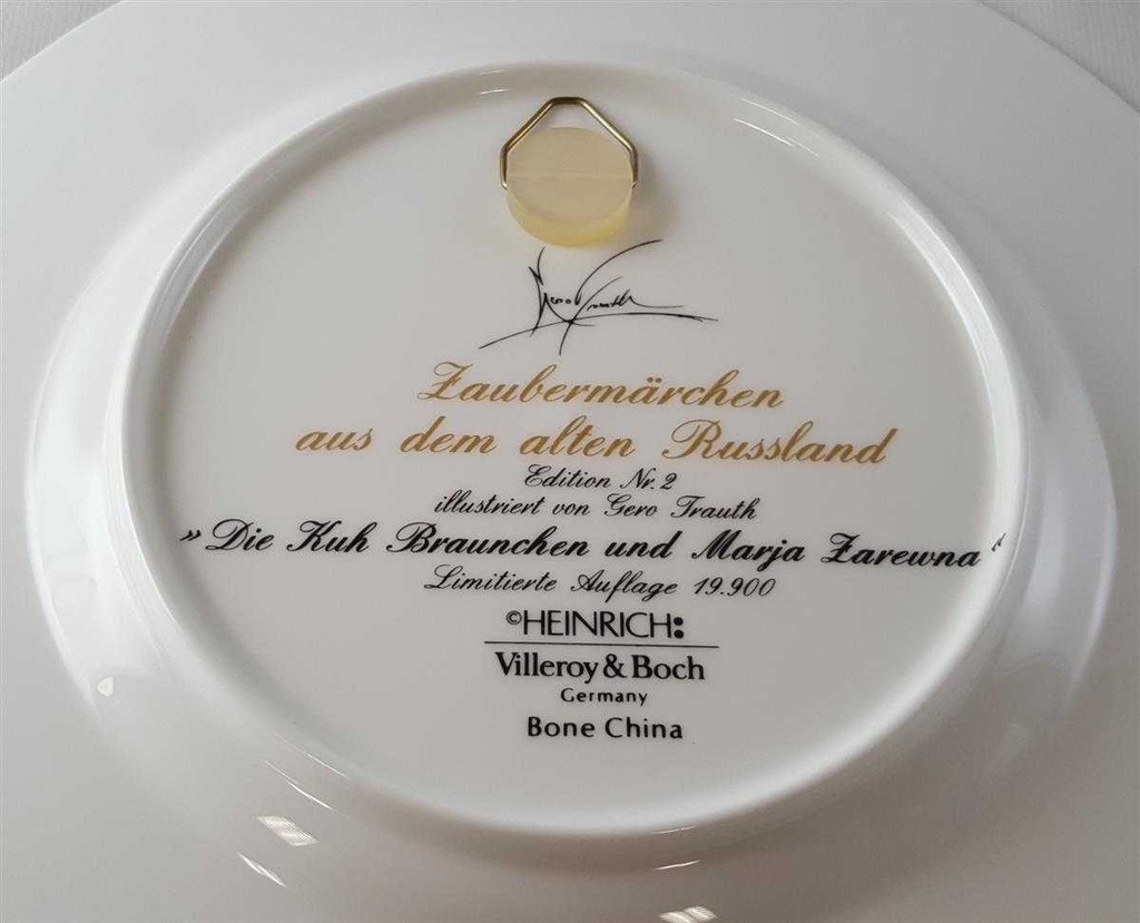 [45813164] Wandteller Villeroy & Boch Heinrich Zaubermärchen Russland gebraucht - sehr gut Bild 3