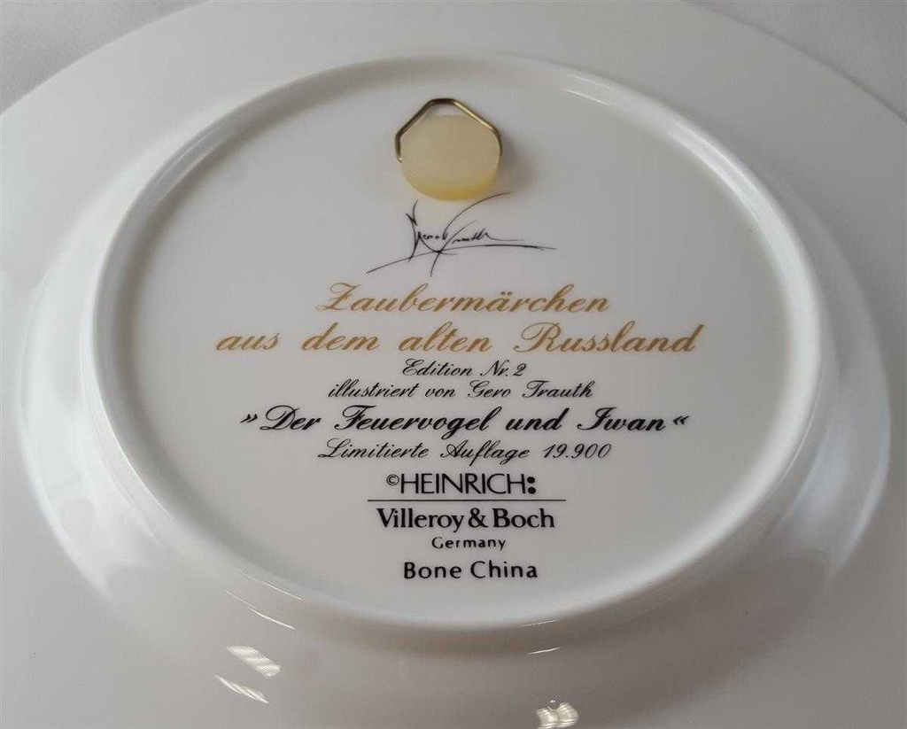 [45813170] Wandteller Villeroy & Boch Heinrich Zaubermärchen Russland gebraucht - sehr gut Bild 3