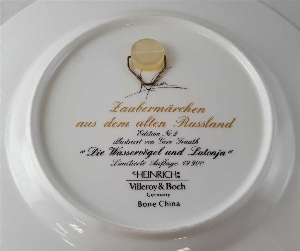 [45813171] Wandteller Villeroy & Boch Heinrich Zaubermärchen Russland gebraucht - sehr gut Bild 3