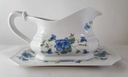 [45813174] Sauciere mit Teller 2tlg Villeroy & Boch Gallo Leonardo Marie Claire Veilchenblüten gebraucht - gut Bild 3
