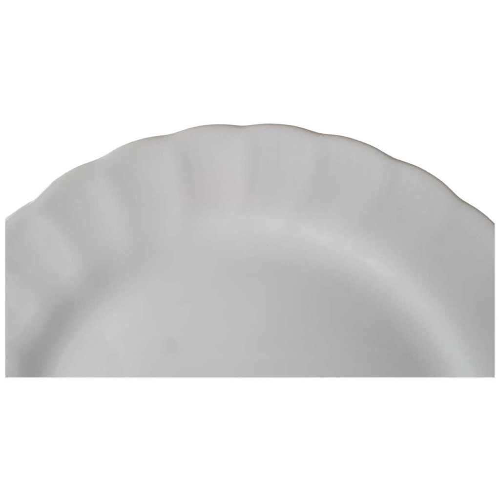 [45813175] Speiseteller Essteller 24,5 cm Winterling Weiß gebraucht - gut Bild 2