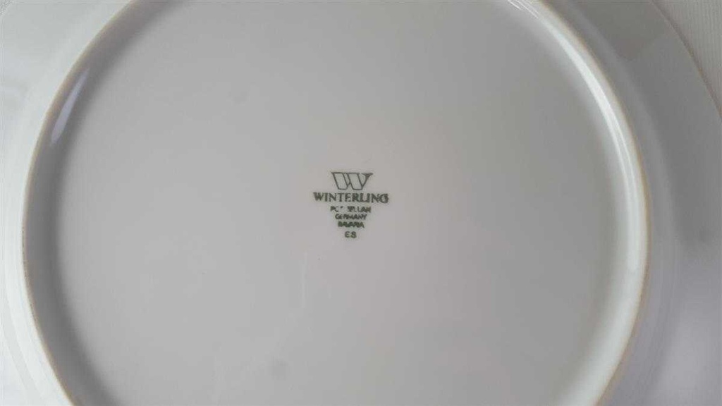 [45813175] Speiseteller Essteller 24,5 cm Winterling Weiß gebraucht - gut Bild 4