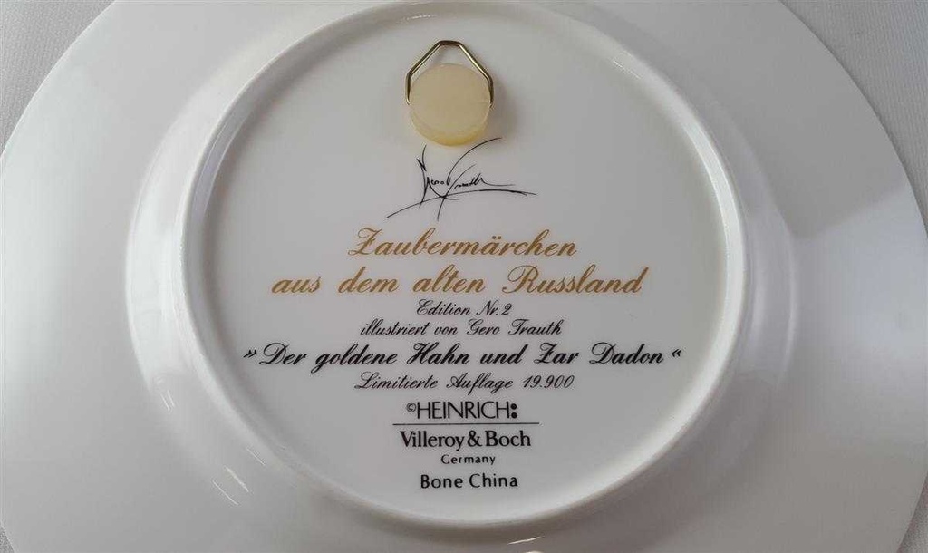 [45813177] Wandteller Villeroy & Boch Heinrich Zaubermärchen Russland gebraucht - sehr gut Bild 3