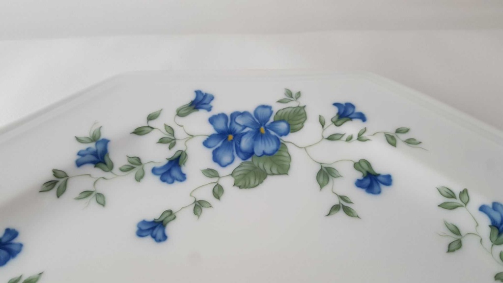 [45813182] Speiseteller Essteller 27 cm Villeroy & Boch Gallo Leonardo Marie Claire Veilchenblüten gebraucht - gut Bild 3
