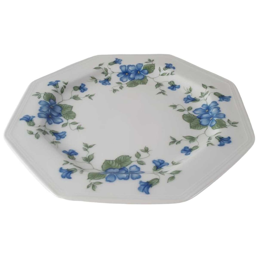 [45813183] Kuchenteller Dessertteller Frühstücksteller 21,8 cm Villeroy & Boch Gallo Leonardo Marie Claire Veilchenblüten gebraucht - sehr gut Bild 2