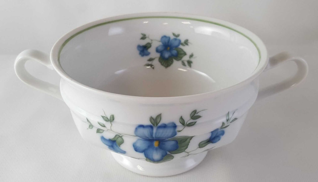 [45813185] Suppentasse Villeroy & Boch Gallo Leonardo Marie Claire Veilchenblüten gebraucht - sehr gut Bild 2