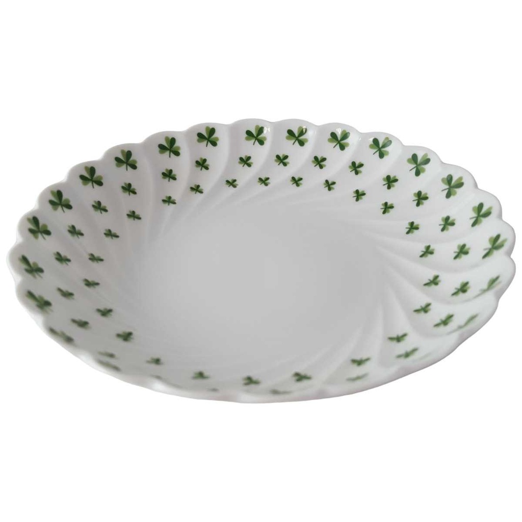 [45813188] Dessertschale 13 cm Haviland Limoges Torse Trefle Vert Kleeblatt gebraucht - sehr gut Bild 2