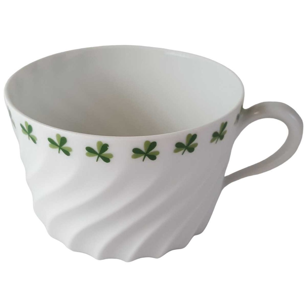 [45813189] Teetasse Tasse Haviland Limoges Torse Trefle Vert Kleeblatt gebraucht - sehr gut Bild 2