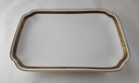 [45813202] Servierplatte Speiseplatte Fleischplatte Steakplatte 24,8x17,8 cm Hutschenreuther Hohenberg Dekor Schwarz Gold Weiß gebraucht - gut Bild 6