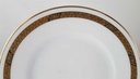 [45813213] Brotteller 15,7 cm Hutschenreuther Hohenberg Dekor Schwarz Gold gebraucht - gut Bild 2